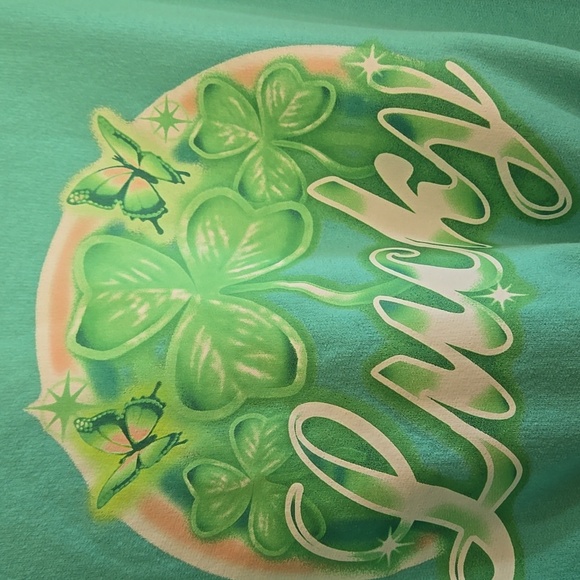 Cropped "Lucky" Sweatshirt - Picture 6 of 6